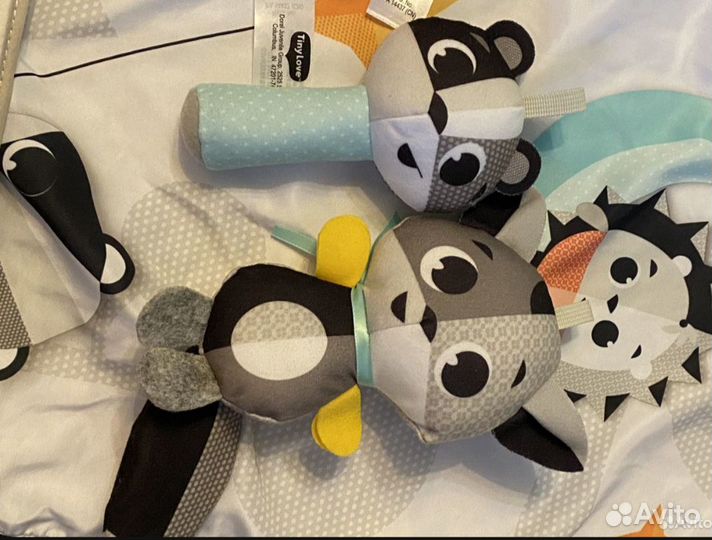 Развивающий коврик и дуга tiny love день и ночь