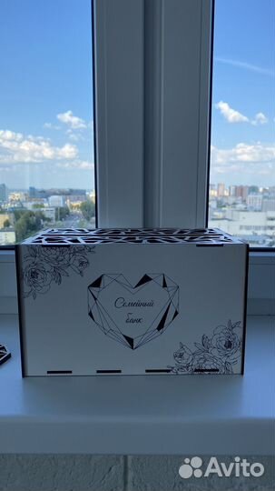 Свадебный банк и подставка под кольца