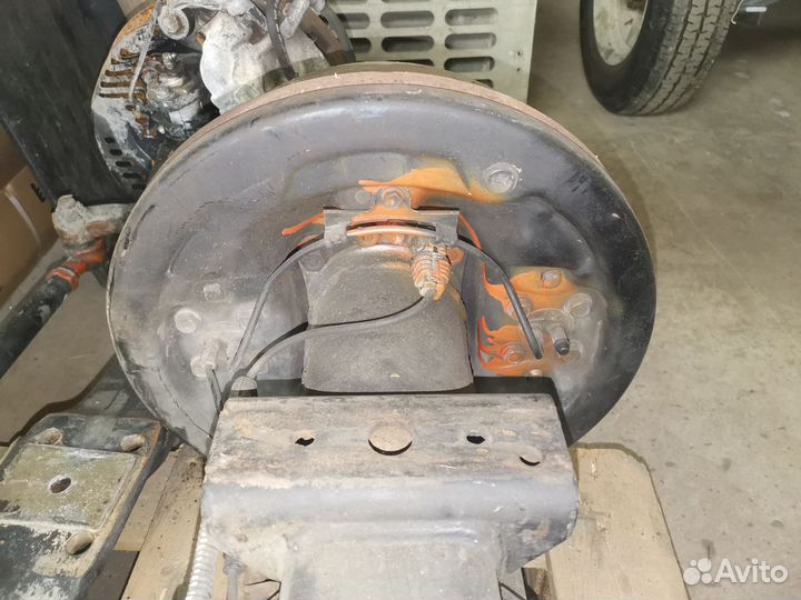 Мост Hino XZU412 Toyota Dyna J05C