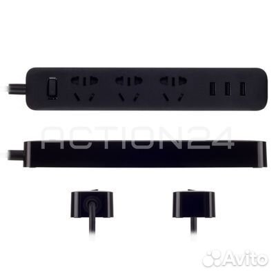Удлинитель Xiaomi Mi Power Strip 3 розетки / 3 USB