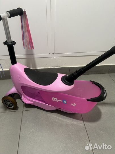 Самокат mini micro с допами розовый
