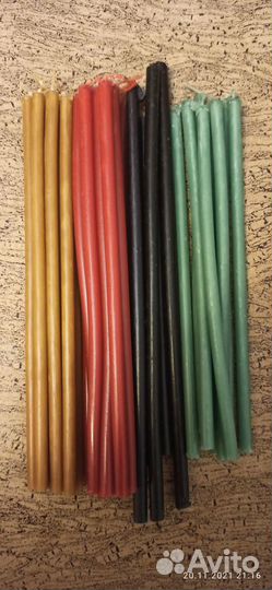 Свечи восковые