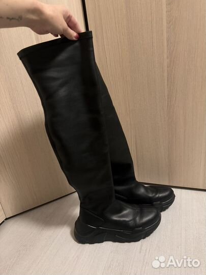 Сапоги ботфорты