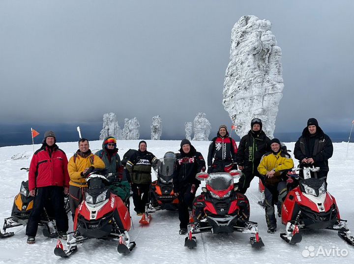 Туры на квадроциклах. Туры на снегоходах