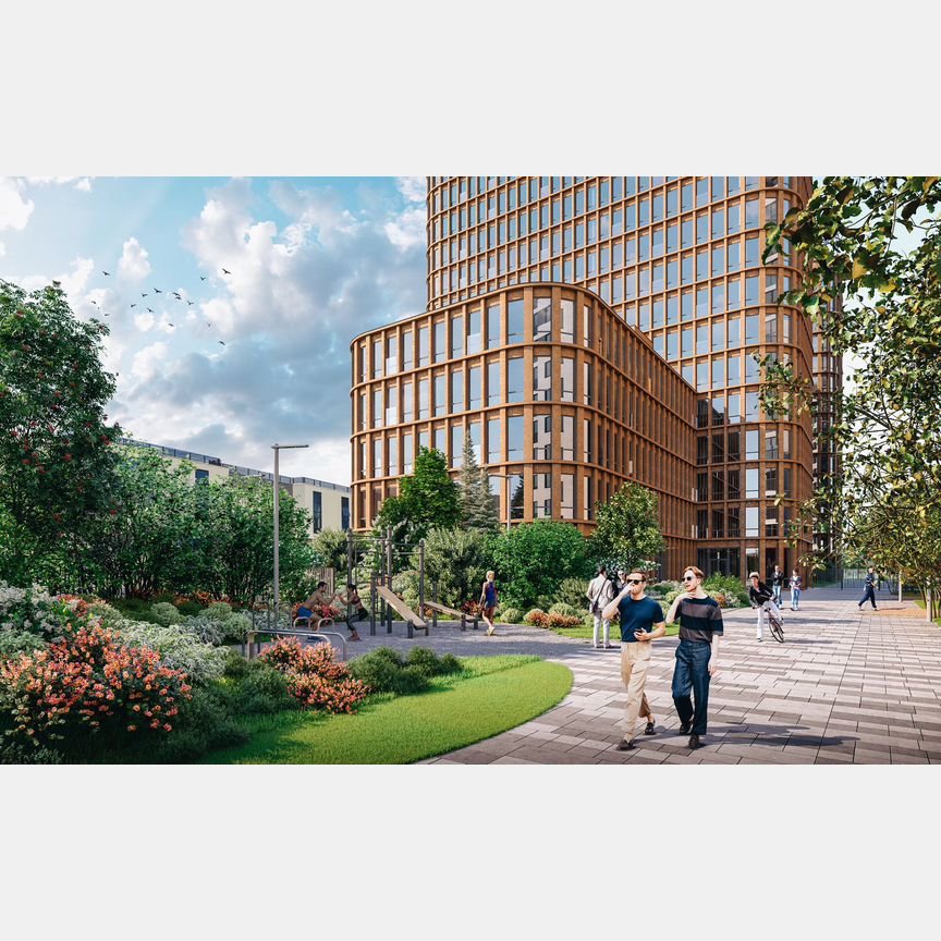 1-к. апартаменты, 52,4 м², 13/15 эт.