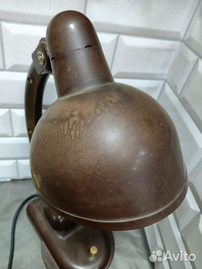 Настольная лампа СССР карболит