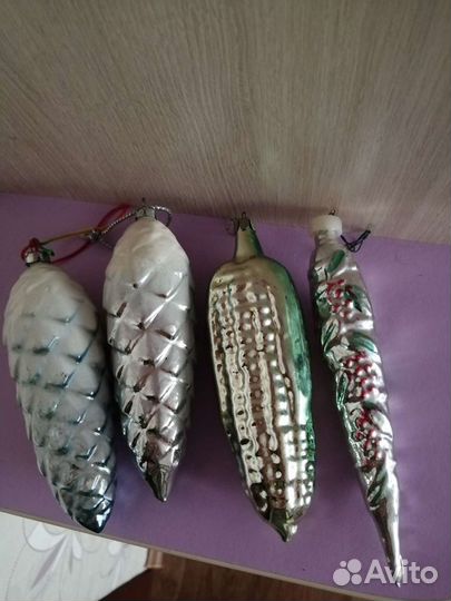 Ёлочные игрушки СССР