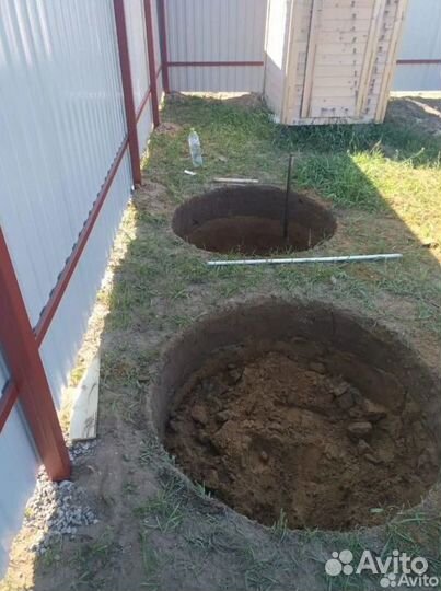 Септик из бетонных колец под ключ за 1 день