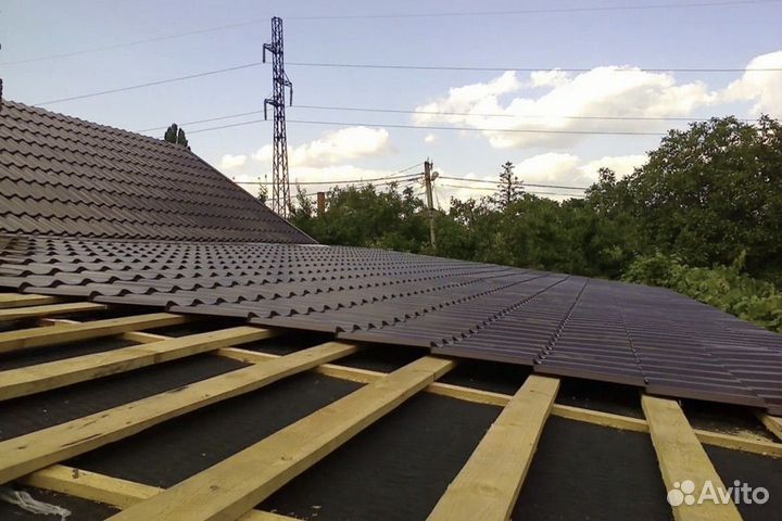 Кровельные работы под ключ. Ремонт крыши