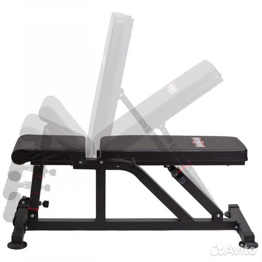 Силовая скамья и стойка для штанги VictoryFit