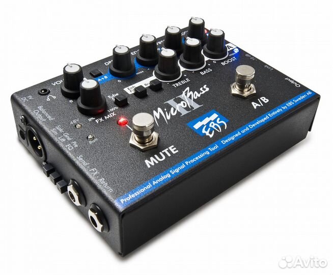 EBS MicroBass Two Channel Pro Bass Pre Amp Преамп