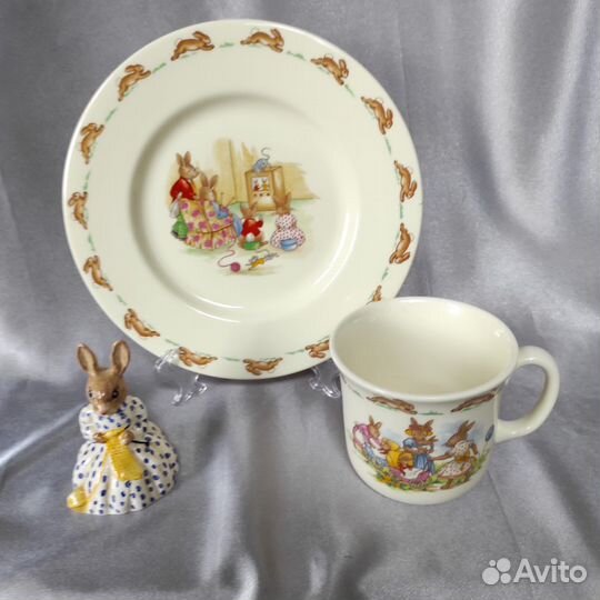 Bunnykins от Royal Doulton детская посуда