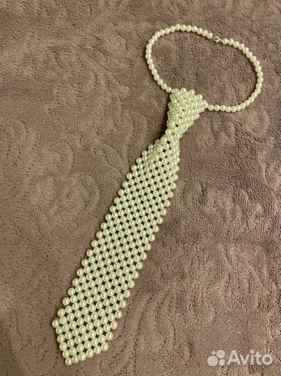 Галстук из бисера на заказ