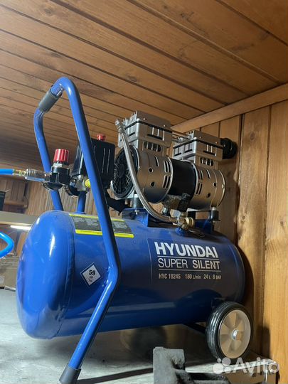 Компрессор безмасляный Hyundai HYC 1824S