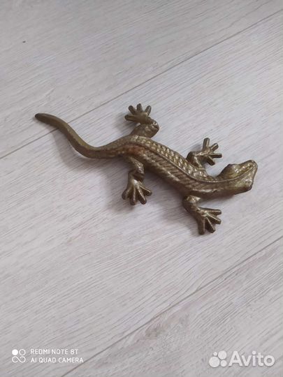 Ящерица чугун