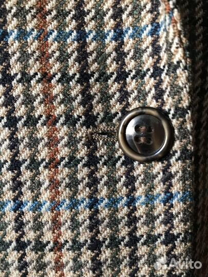 Пиджак Aquascutum твид шерсть винтаж S