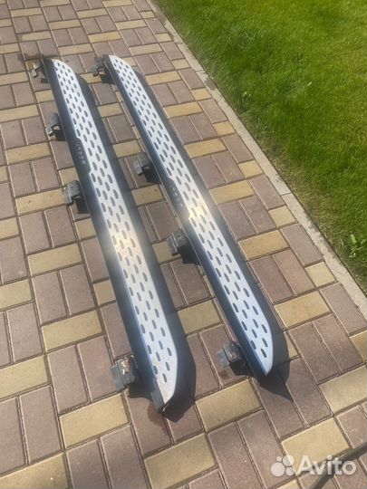 Пороги, подножки Geely Monjaro