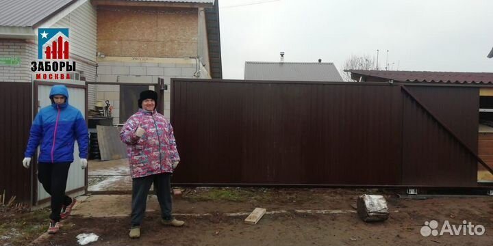 Откатные ворота с доставкой