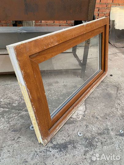 Окно, цвет золотой дуб