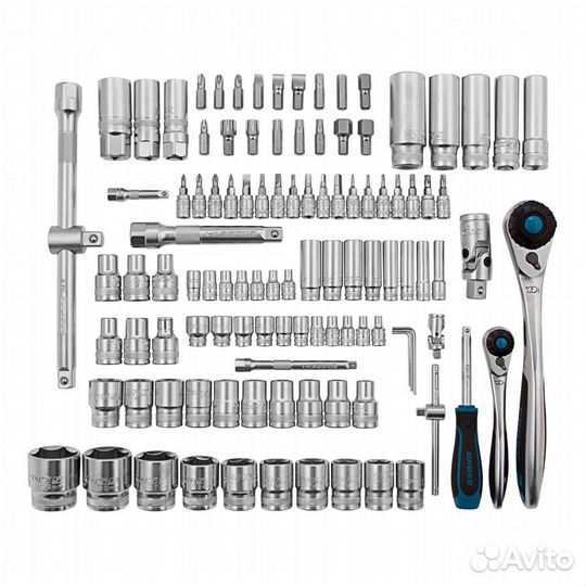 Набор инструментов 109 предметов, 120 зубьев, CrV