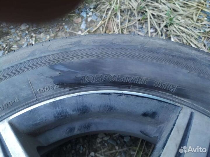 Колеса в сборе r15 летние