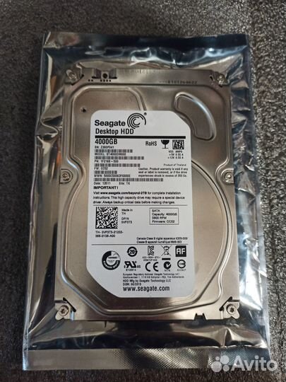 Жесткий диск Seagate 4TB ST4000DM000