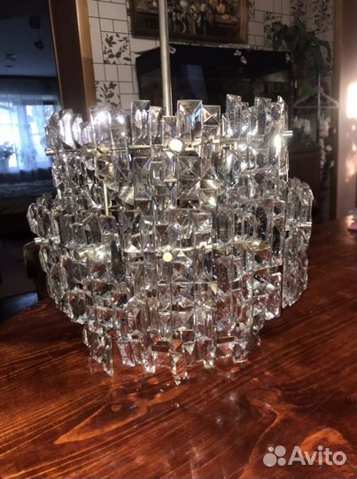 Люстра хрустальная СССР
