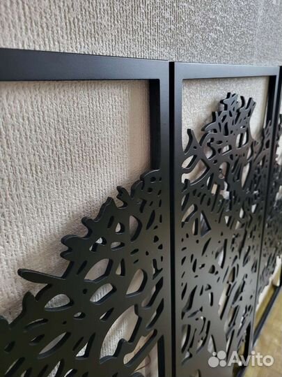 Картина панно из дерева 