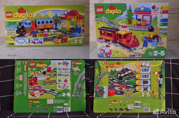 Lego duplo поезда