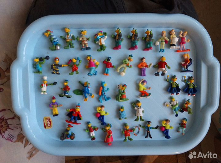 Игрушки из киндера пакетом