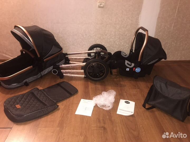 Коляска 3 в 1 новая