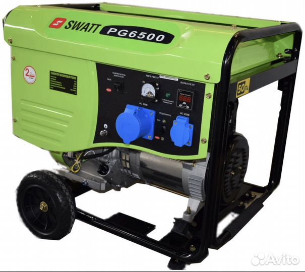 Бензиновый генератор Swatt PG6500