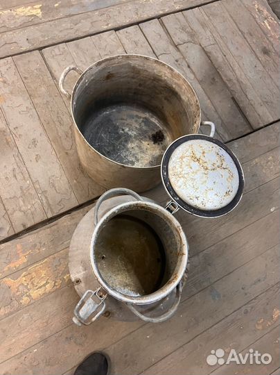 Бак для воды и фляга