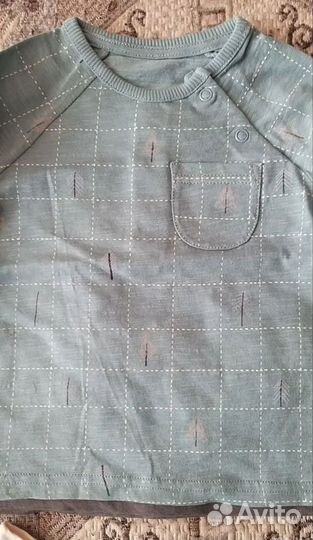 Лонгслив 6-9мес., 9-12мес