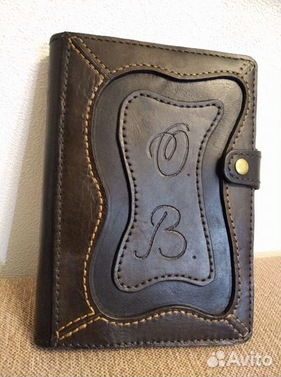 Обложка для ежедневника из натуральной кожи