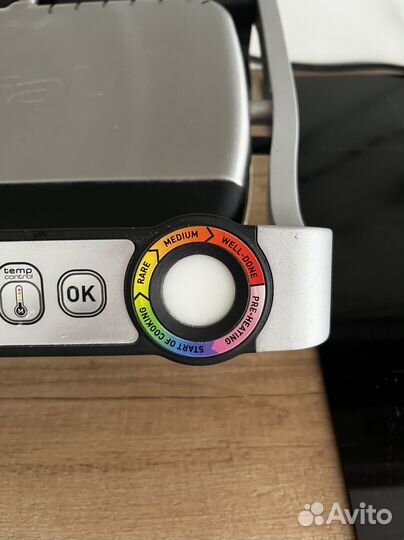 Гриль Tefal optigrill gc712d34