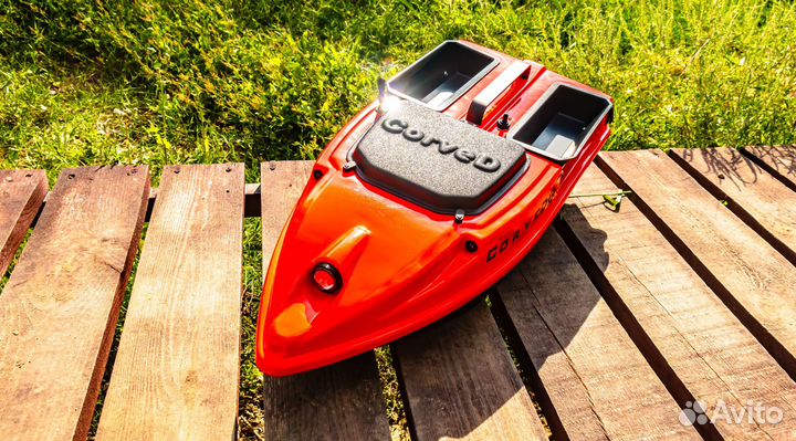 Прикормочный кораблик с GPS и мощным АКБ