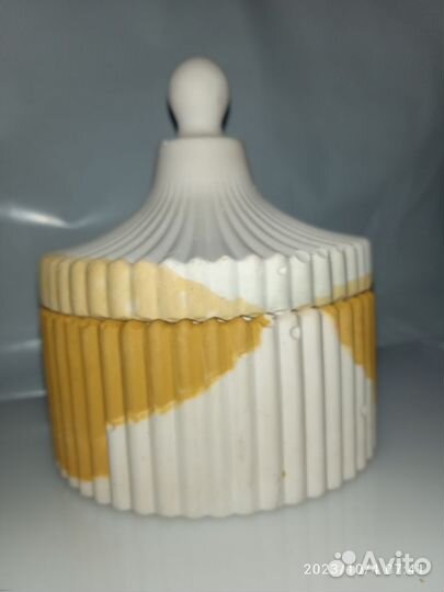 Гипсовая шкатулка