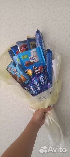Сладкий букет для учителя