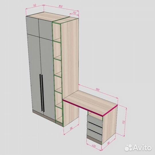 Рабочий стол для школьника