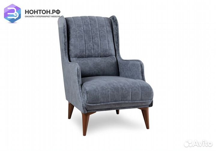 Кресло Болеро синее