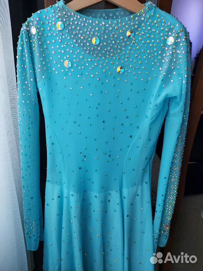 Платье для выступлений фигурное катание