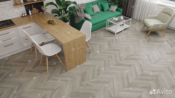 ECO 18-1 Дуб Фантазия Alpine Floor Chevron