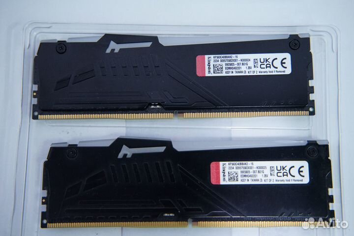 DDR5 8+8gb Kingston RGB 6000Mhz Cl40