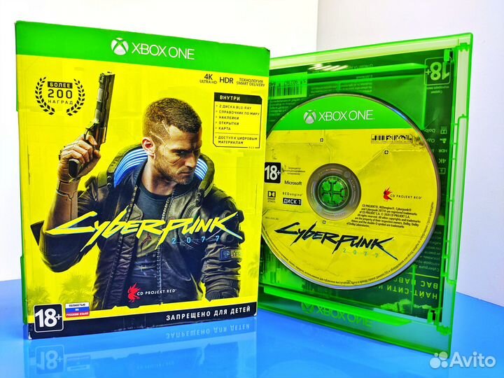 Cyberpunk 2077 (Xbox One) Б/У Диск
