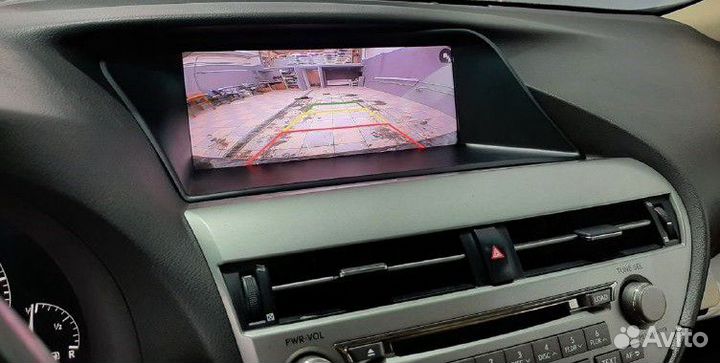 Монитор android на lexus rx 350