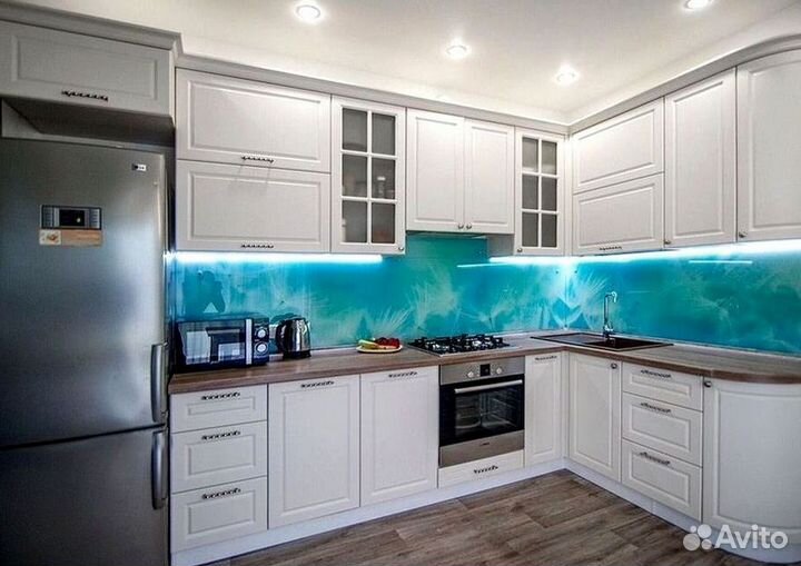 Скандинавский кухонный гарнитур на заказ