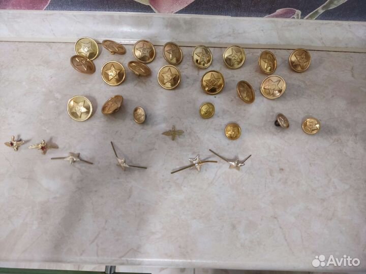 Советские военные пуговицы