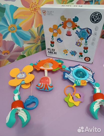 Развивающие игрушки для малышей до года