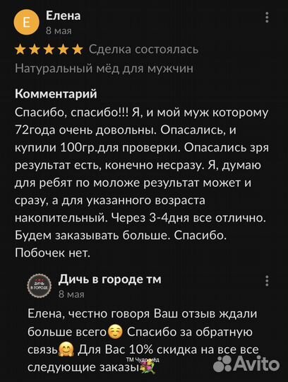 Чудо мед для мужчин 100 мл